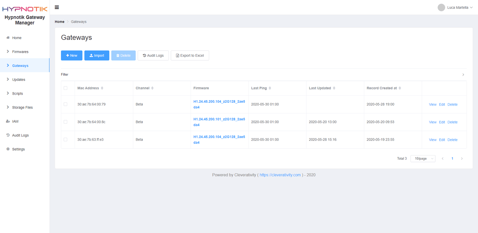 Device management