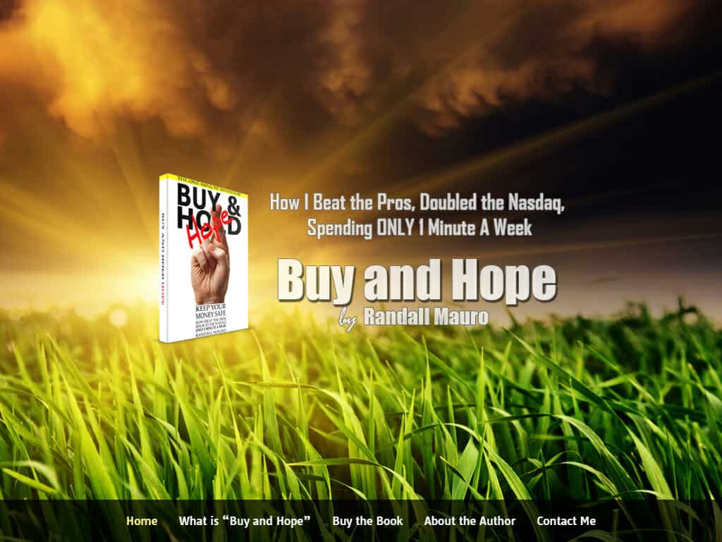 How to invest safely: Buy and Hope by Randall Mauro