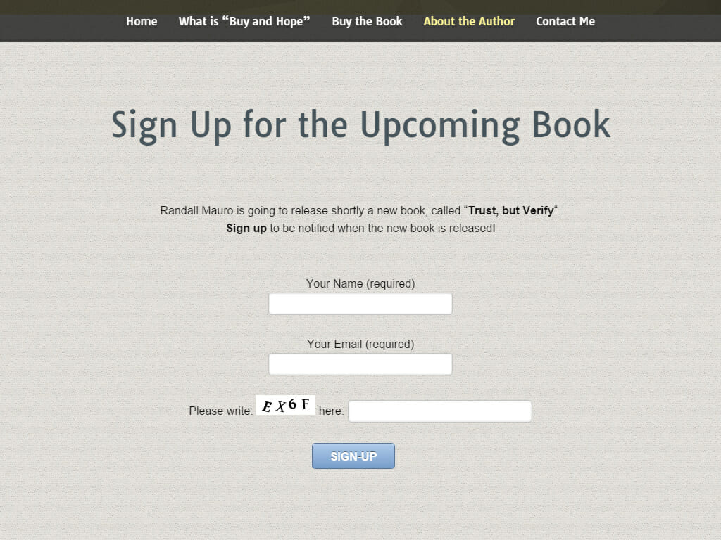 Randall Mauro Homepage Cleverativity mailing list