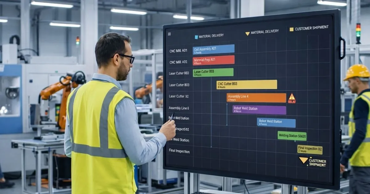 Why Production Scheduling Is the Key to On-Time Manufacturing